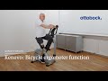 Kenevo: Bicycle ergometer function | Ottobock