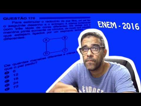 ENEM - 2016 - Segunda aplicação  (QUESTÃO 170 - PROVA AMARELA)