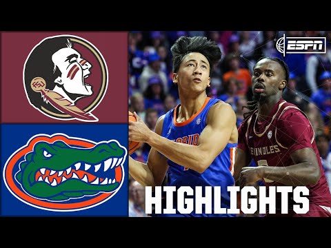 Florida State Seminoles vs. Florida Gators | Full Game Highlights | ESPN College Basketball