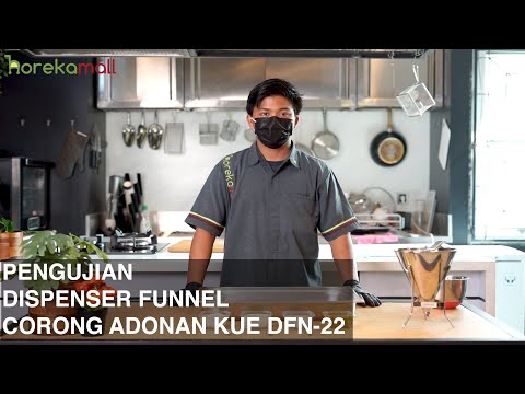 Dispenser Funnel Corong Adonan Kue Mutu DFN-22 on Youtube