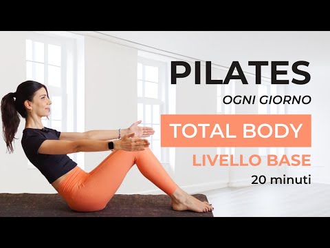 20Min Lezione di PILATES A CASA TOTAL BODY | OGNI GIORNO esercizi per tutto il corpo