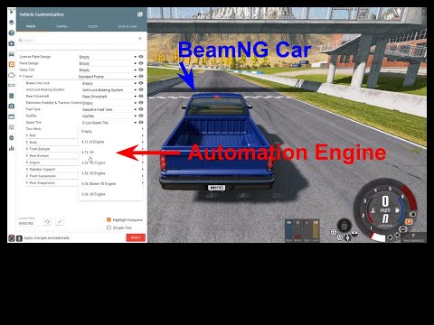 Automation Engine in ANY BeamNG Vehicle - In Depth Tutorial