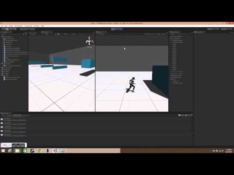 Playing around with Mecanim, Unity 4.5.1