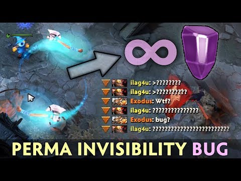 Permanent Invisibility GAMEBREAKING BUG — Dota 2