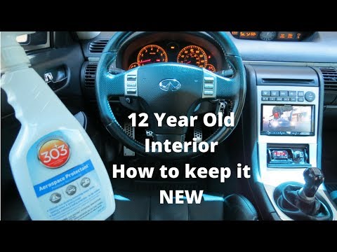 G35 / 350z - 303 Aerospace Protectant and Leatherique Rejuvenator Oil