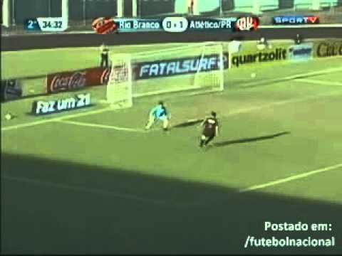 Rio Branco 0 x 2 Atlético-PR - Gols - Campeonato Paranaense 2012 [29/01/12]