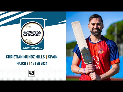 POTM: C.Munoz Mills - ESP vs CZE | Highlights | ECI Spain-Czechia | 18 Feb 2024 | ECI24.006