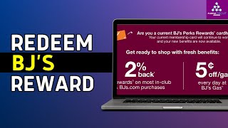 How To Redeem Bj's Rewards 2024
