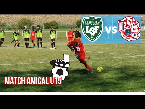 US BEAUMONT - SF LEMPDES [Match amical U15] !!!