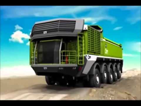 Neuer Entwurf Muldenkipper sind wie Raumschiff