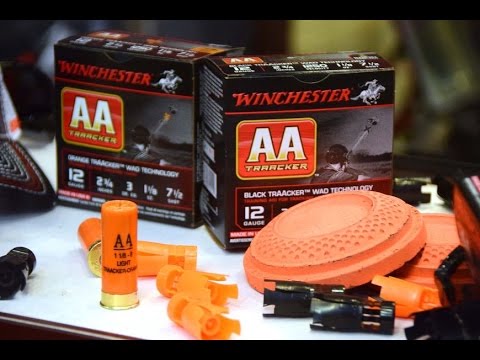 Winchester AA Traacker line of sport shooting shotshells at SHOT Show 2014