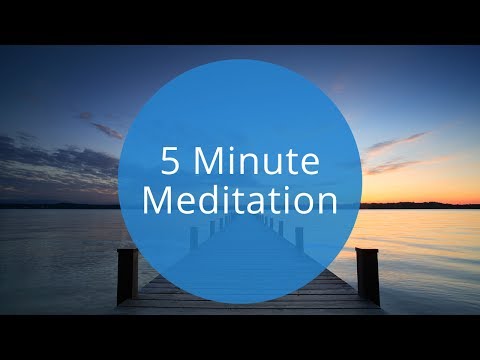 5 Minute Guided Meditation | Quick 5 Minute Meditation to Relax and Recharge by Breethe.