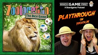 Zooloretto: The Dice Game Playthrough