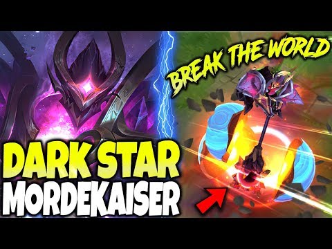 UNBEATABLE MONSTER BREAKING THE WORLD 🔥 DARK STAR MORDEKAISER NEW SKIN 🔥 LoL Morde Season 10 Build