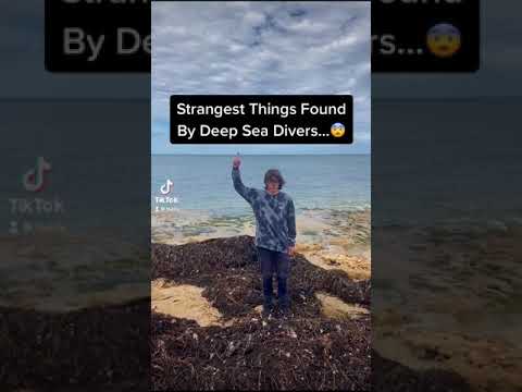 Strangest Things Found By Deep Sea Divers #shorts
