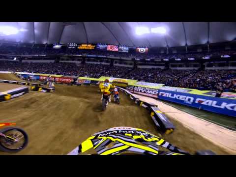 GoPro HD: Landen Powell Main Event 2013 Monster Energy Supercross from Minneapolis
