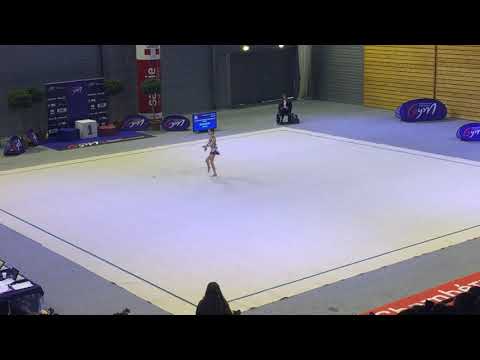 Agathe Jeannot mains libres  - Nat B 12-13 ans - France Chambéry 2019