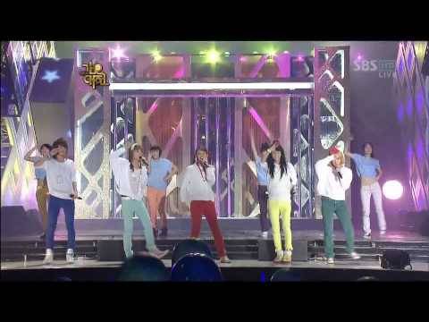 [Full HD 091229] Super Junior & SHINee - Gee @ SBS Gayo Daejun