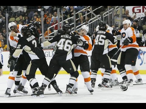 Flyers vs Penguins. Play off 2012 - Great moments