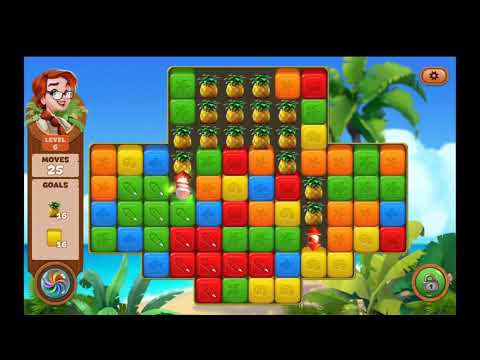 Lost Island Blast Adventure Level 6 NO BOOSTERS - A S GAMING