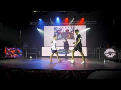 Marco vs Nolan | 1/4 finale foot freestyle homme - Battle Humanitaria 2021