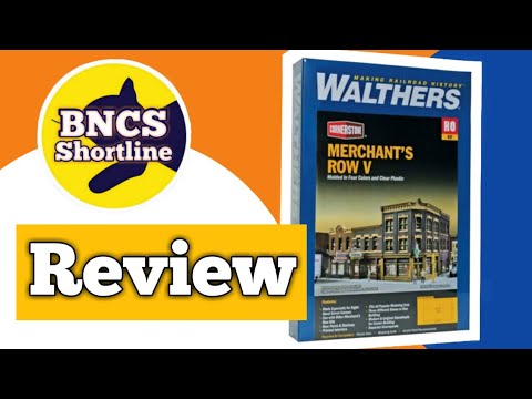 Walthers Cornerstone Building Merchant Row V