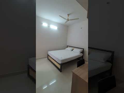 Video thumbnail for A301: Fully Furnished 1BHK Flat for rent in Mahadevpura | Kots Huit