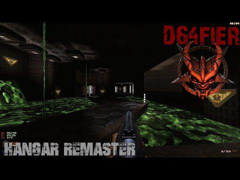 The D64ifier - Hangar Remaster: E1M1 | 4K/60