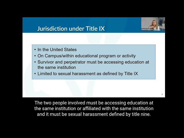 Representing Survivors in Campus Resolution Processes (January 2024)