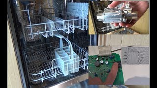 Trying to FIX a Faulty DISHWASHER which Doesn't HEAT UP