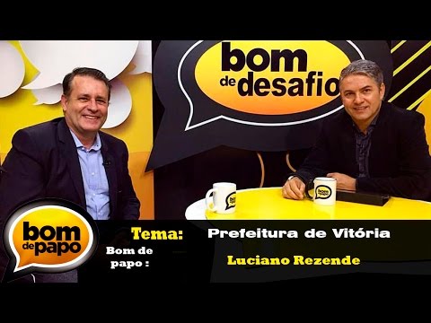 Programa Bom de Papo 12/12/2016 - Prefeito Luciano Rezende