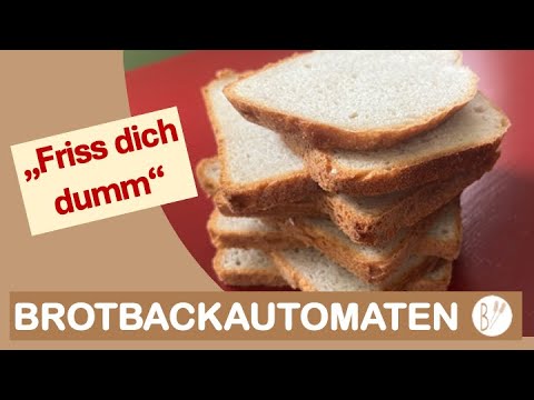 Friss dich dumm Brot aus dem Brotbackautomaten. Ideales Einsteigerbrot mit Geling-Garantie.