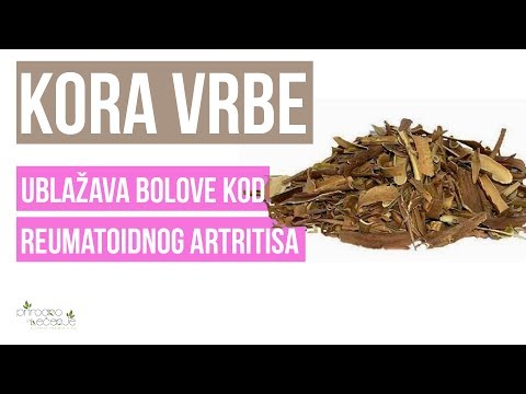 Kora vrbe za ublažavanje bolova