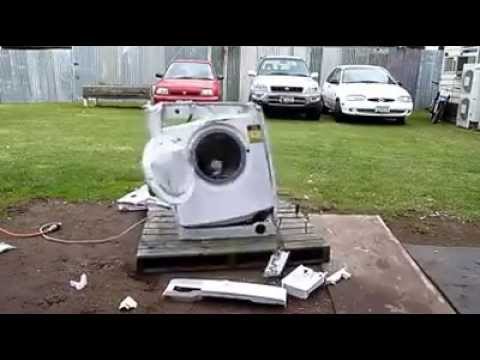 Whirlpool Front Load Washer Total Carnage - Runaway Drum Assembly