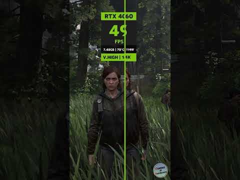 The Last of Us Part 2 PC | 4K vs 1440p vs 1080p | RTX 4060 Test