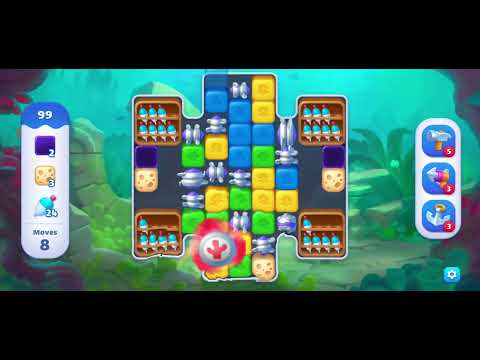 FISHDOM BLAST LEVEL 99 ~ No boosters