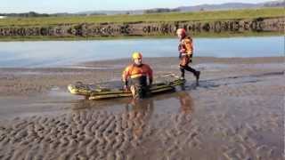 preview picture of video 'BSAR Quicksand Rescue Demo'