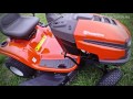 Садовый трактор Husqvarna TS 138 - видео №1