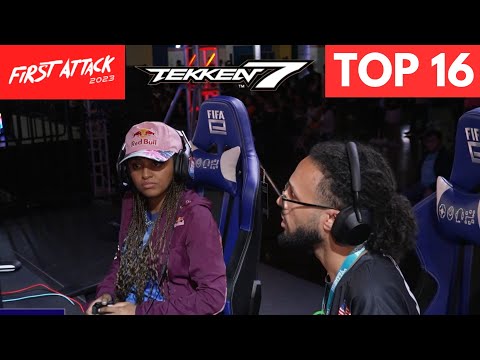 First Attack 2023 Tekken Top 16 (Cuddle_Core, TrizzyTheRapper, Yoj99, Joey Fury)