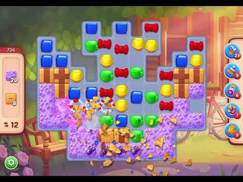 HomeScapes Level 734 no boosters (2025)