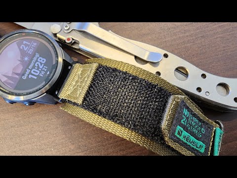Garmin Fenix 7s Sapphire Solar - HEMSUT BAND REPLACEMENT