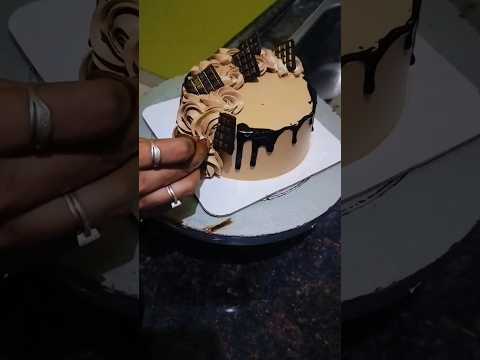 chocolate mousse cake decoration 😋#cakedecorating #youtube #shorts #shortsvideo #short