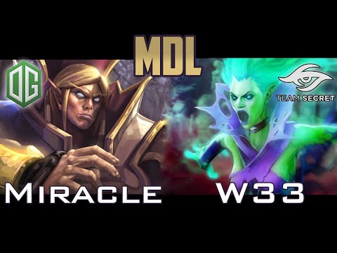 MDL Winter 2015 - Invoker Miracle VS Death Prophet W33 - DUEL MID LANE