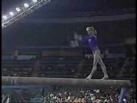 Viktoria Karpenko - 1998 Copa Gimnastica - Balance Beam