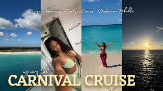 Travel Vlog: My FIRST Carnival Cruise 🏝️| Spending Christmas in Turks | Did I regret it??