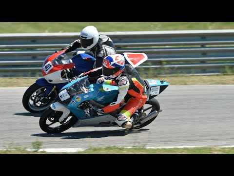 ON BOARD "autodromo" POMPOSA  (honda rs 125 GP)