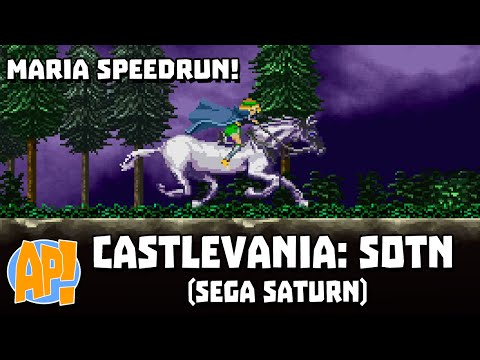 Castlevania: Symphony of the Night - Maria Speedrun (Sega Saturn)