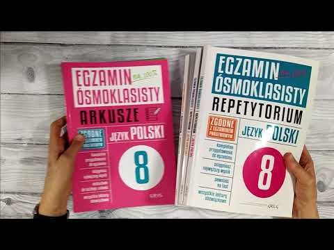 Egzamin ósmoklasisty - Repetytoria + arkusze, zdaj na 100%