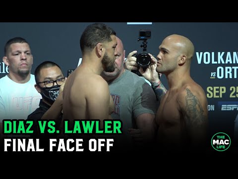 Nick Diaz vs. Robbie Lawler II | UFC 266 Final Face Off