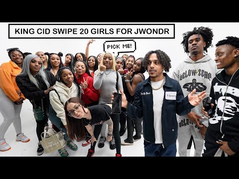 King Cid & CallOfKidd Swipe 20 Girls for Jwondr!